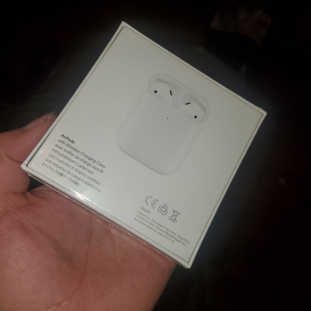 Open box authenti New Apple airpods 2nd generation